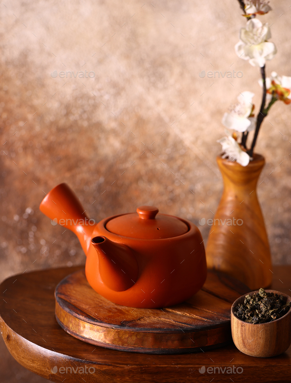 tea ceremony with ceramic Japanese teapot Stock Photo by Dream79 PhotoDune